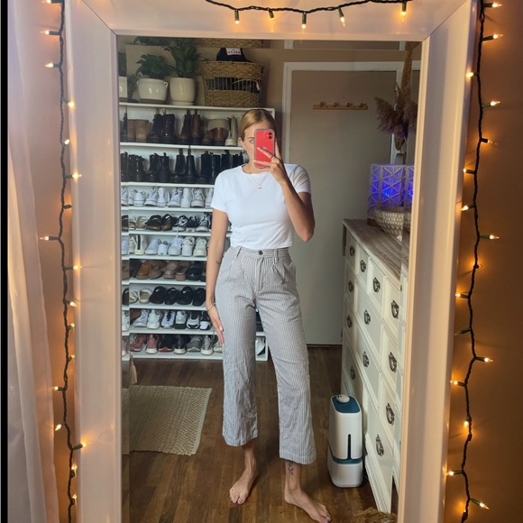 Urban outfitters striped high waisted pants - Picture 7 of 16